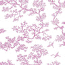 The Cranes - Florence Broadhurst Wallpaper - Magenta