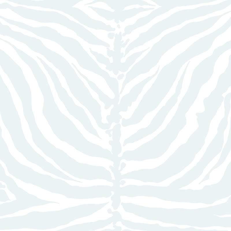 Sample – Tiger Stripe Florence Broadhurst Wallpaper - Snow Gum