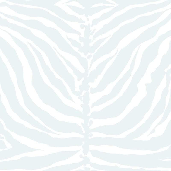 Sample – Tiger Stripe Florence Broadhurst Wallpaper - Snow Gum