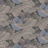 Tokyo Fish Bowl Wallpaper - Blue/Black