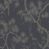 Tokyo Garden Wallpaper - Black