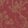 Tokyo Garden Wallpaper - Red/Gold