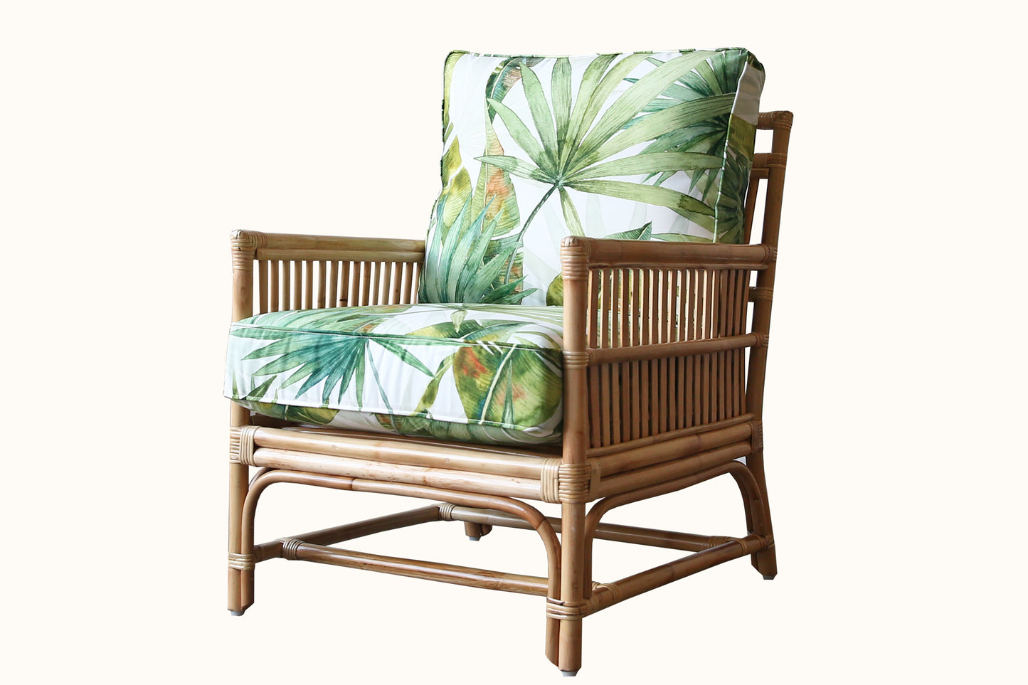 Tribeca Cane Armchair SALE - PICK UP ONLY