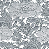 Tudor Floral Florence Broadhurst Wallpaper - Aquila