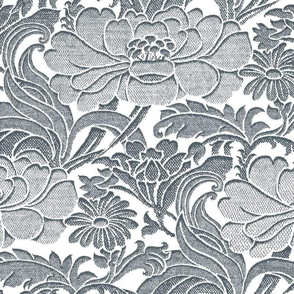 Sample – Tudor Floral Florence Broadhurst Wallpaper - Aquila