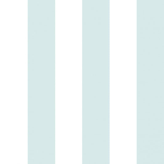 Aveny Soft Stripes Wallpaper - Turquoise Blue - Discontinuing