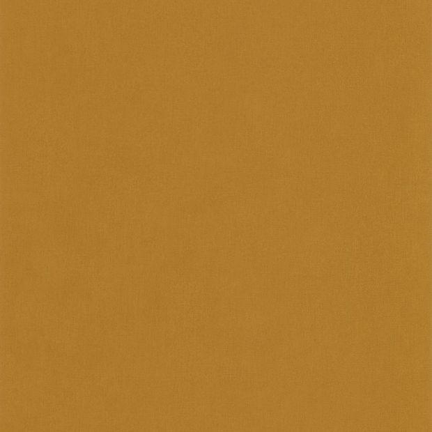 Sample - Unis Flower Power Wallpaper - Mustard Yellow