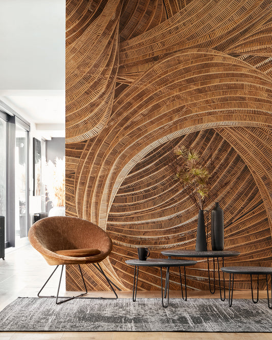 Vannerie Ginkgo Wallpaper Mural Panel