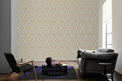 Versace Chain Wallpaper - Gold/Silver/Grey/White