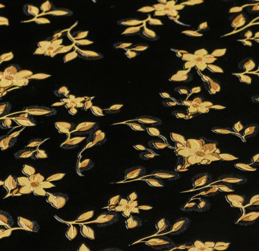Versace Fall Wallpaper - Black/Gold