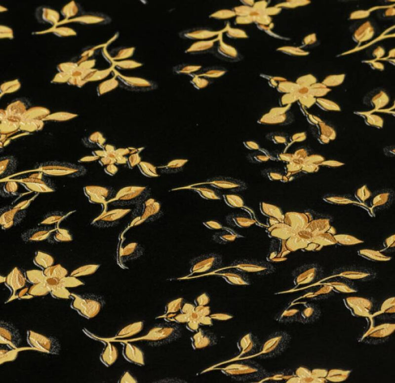 Versace Fall Wallpaper - Black/Gold