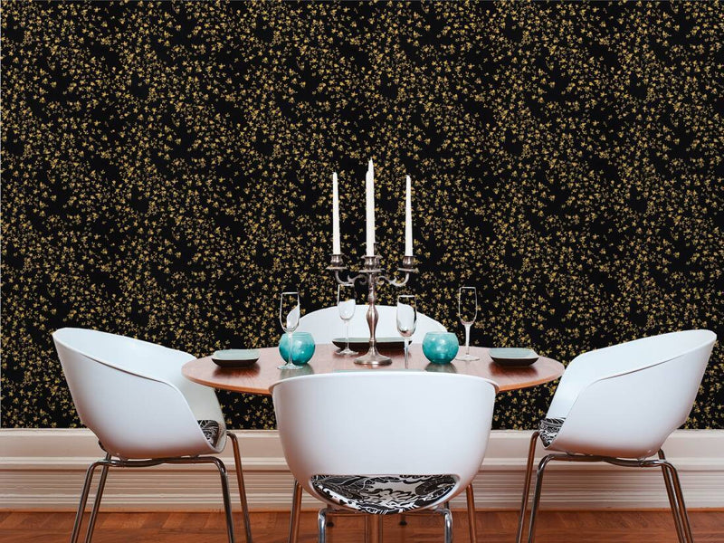 Versace Fall Wallpaper - Black/Gold