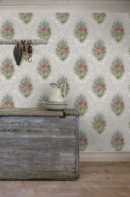 Victoria Historical Wallpaper - Grey