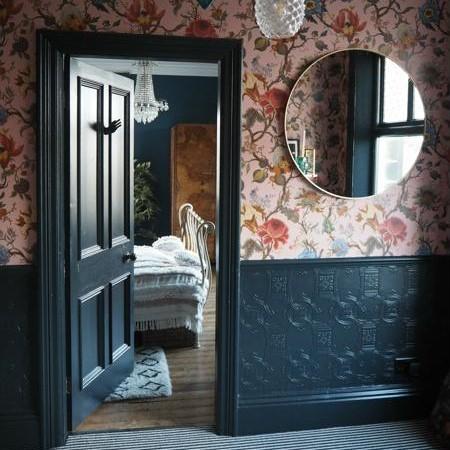 Sample - Early Victorian - Anaglypta Wallpaper - Paintable