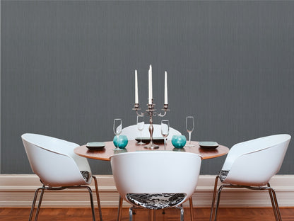 Nobile Architects Textured Heavy Weight WIDE Vinyl Wallpaper - Denim Grey