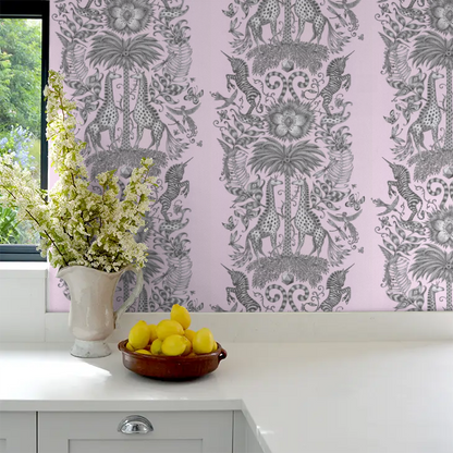 Kruger Wallpaper - Pink