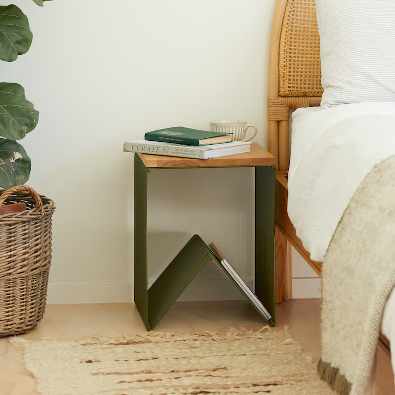 Willowby Cube Oak Hardtop - SideTable