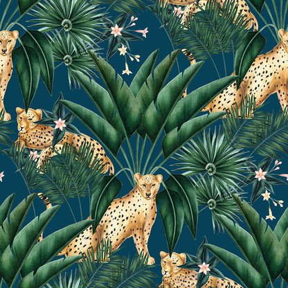 Sample - Jungle Cheetah Wallpaper - Ohpopsi - Ink