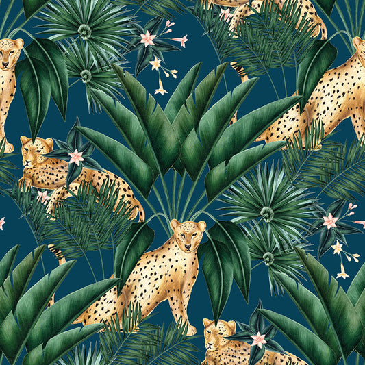 Jungle Cheetah Wallpaper - Ohpopsi - Ink