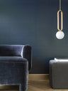 Wagara Heavy Weight Vinyl Wallpaper - Inky Blue