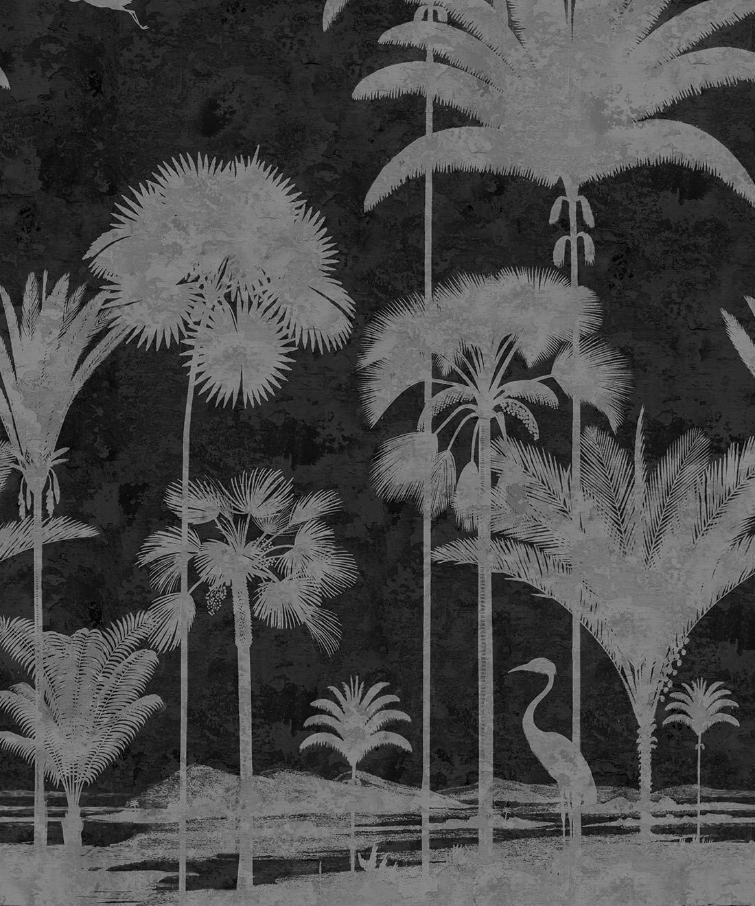 Shadow Palm Mural Hybrid Wallpaper - 5 Colours