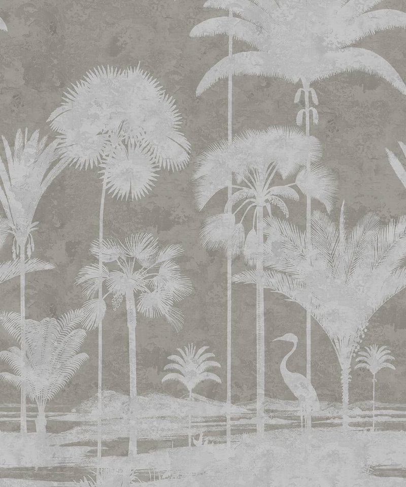 Shadow Palm Mural Hybrid Wallpaper - 5 Colours