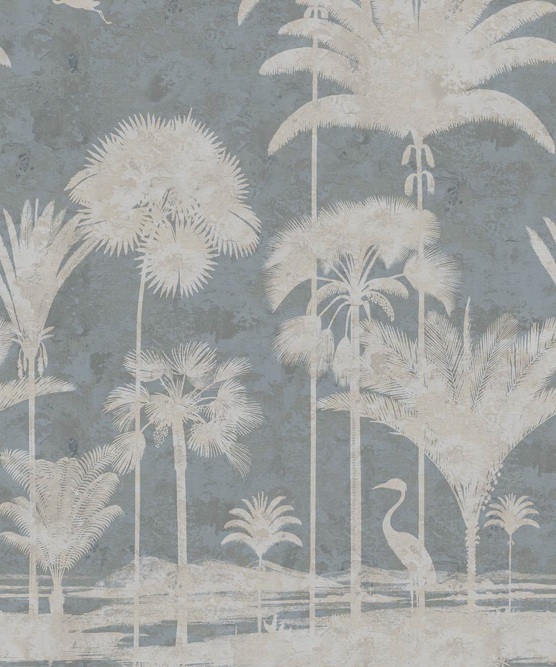 Shadow Palm Mural Hybrid Wallpaper - 5 Colours