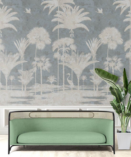 Shadow Palm Mural Hybrid Wallpaper - 5 Colours
