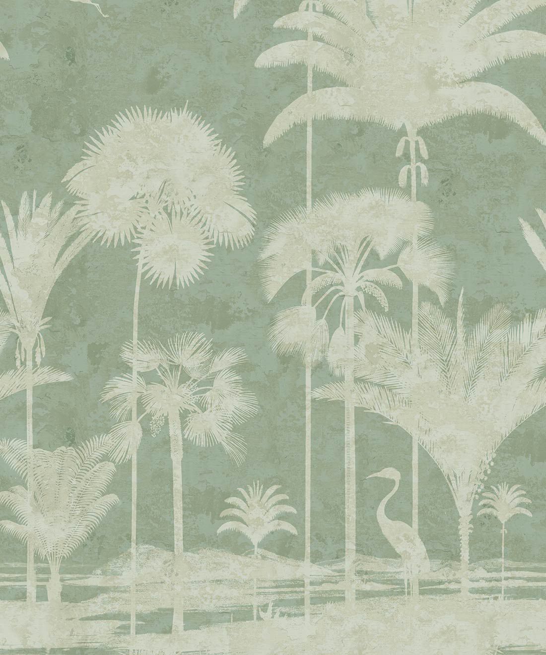 Shadow Palm Mural Hybrid Wallpaper - 5 Colours