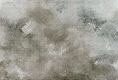 Watercolours - Custom Sized Wallpaper Mural (per m2) - Grey