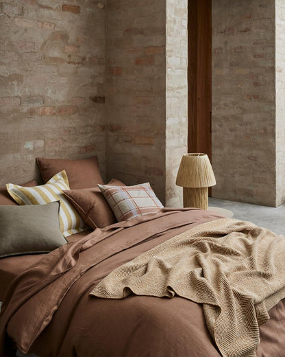 Ravello Linen Quilt Cover - 7 Colours