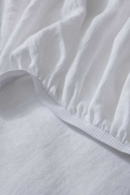 Ravello Linen Bed Sheet - Fitted