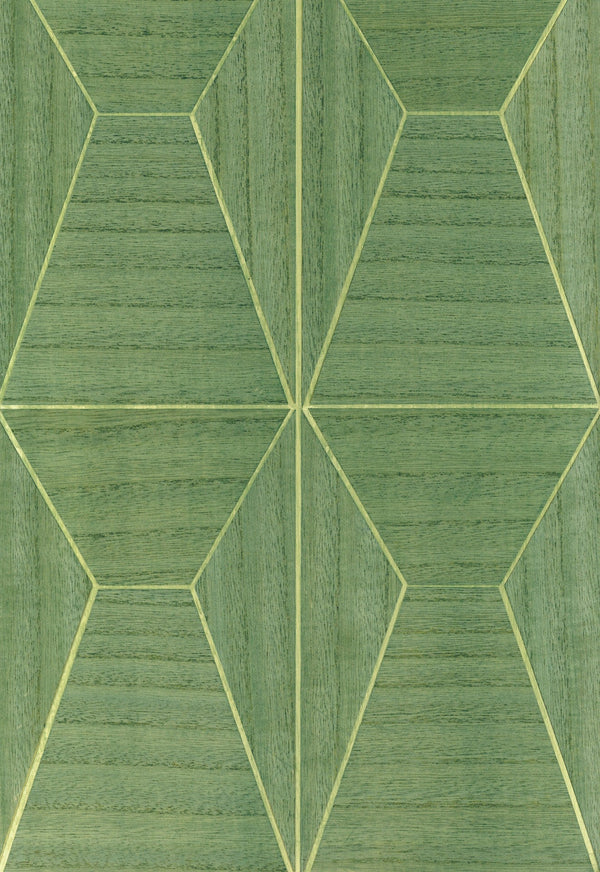 Sample - Real Wood Veneer Wallpaper - Willow/Gold