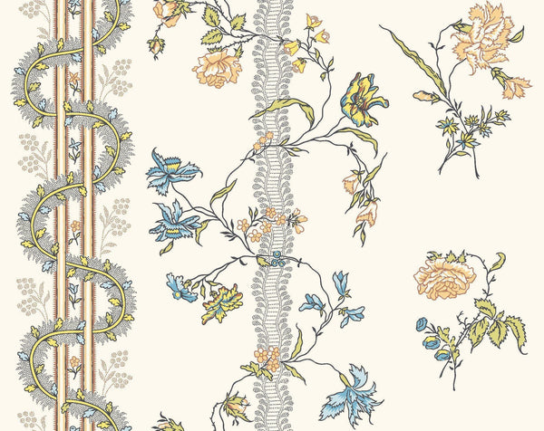 Sample - Winding Tendrils Historical Wallpaper