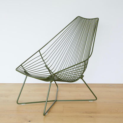 PIHA LOUNGER Chair stainless