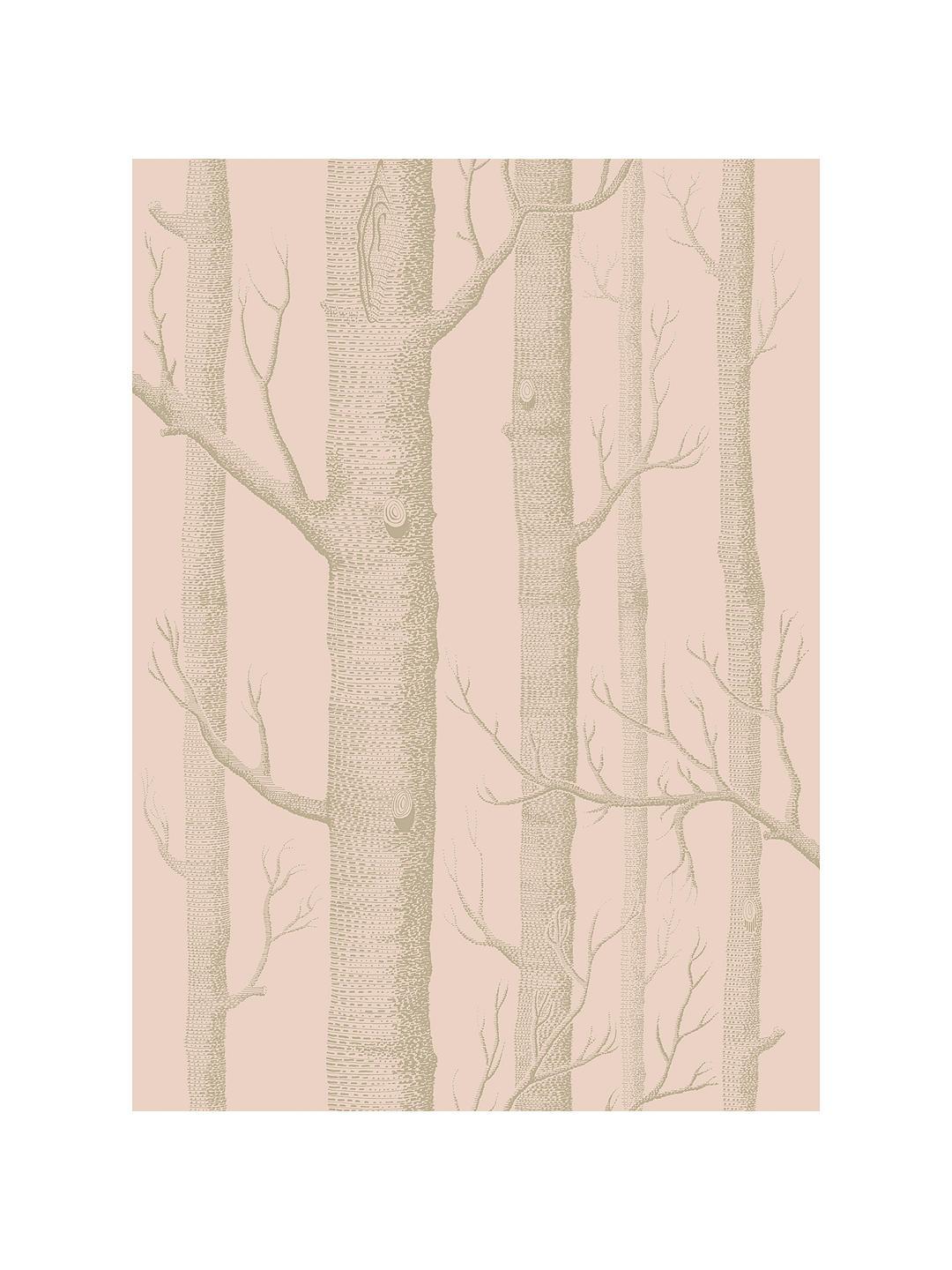 Cole & Son - Woods Wallpaper - Pink Gilver