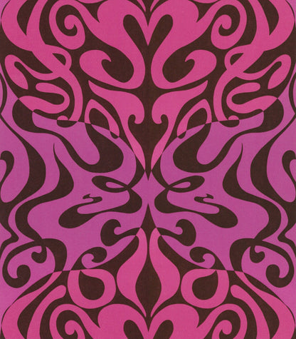 Woodstock Wallpaper - Purple