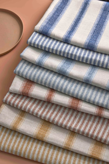 Wren Stripes Upholstery Fabric - 8 Colours