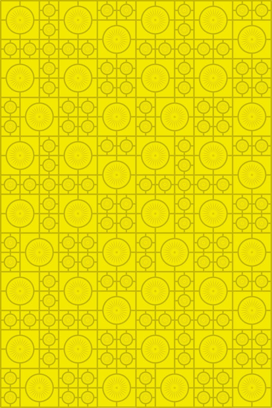 Retro Lino Wallpaper - Sunshine