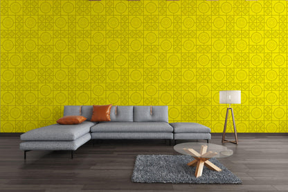 Retro Lino Wallpaper - Sunshine