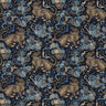 Desa Tiger Fabric - Midnight