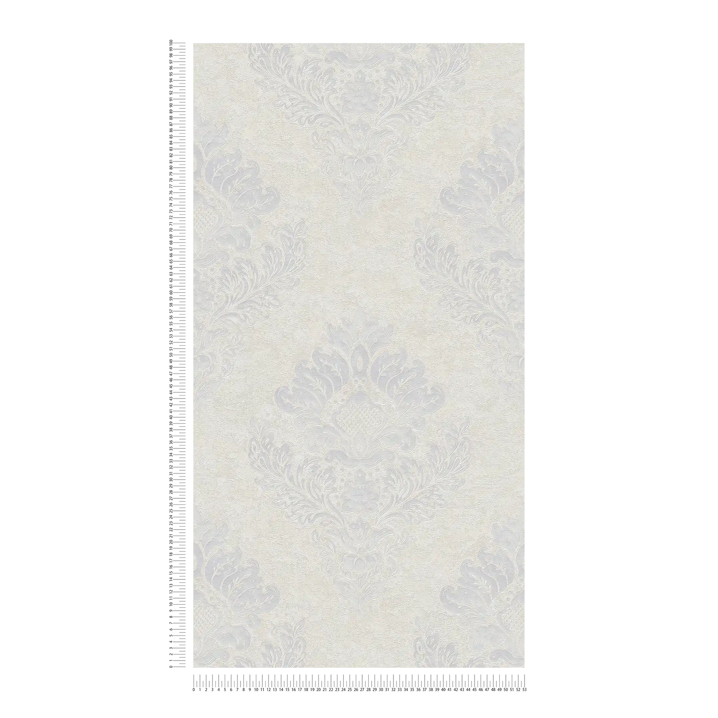 St. Petersberg Baroque Wallpaper - Ivory