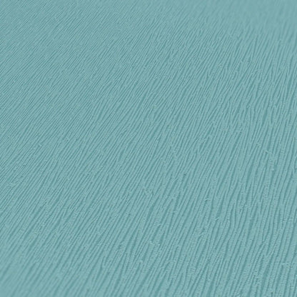 Textured Vinyl Wallpaper - Aqua Blue