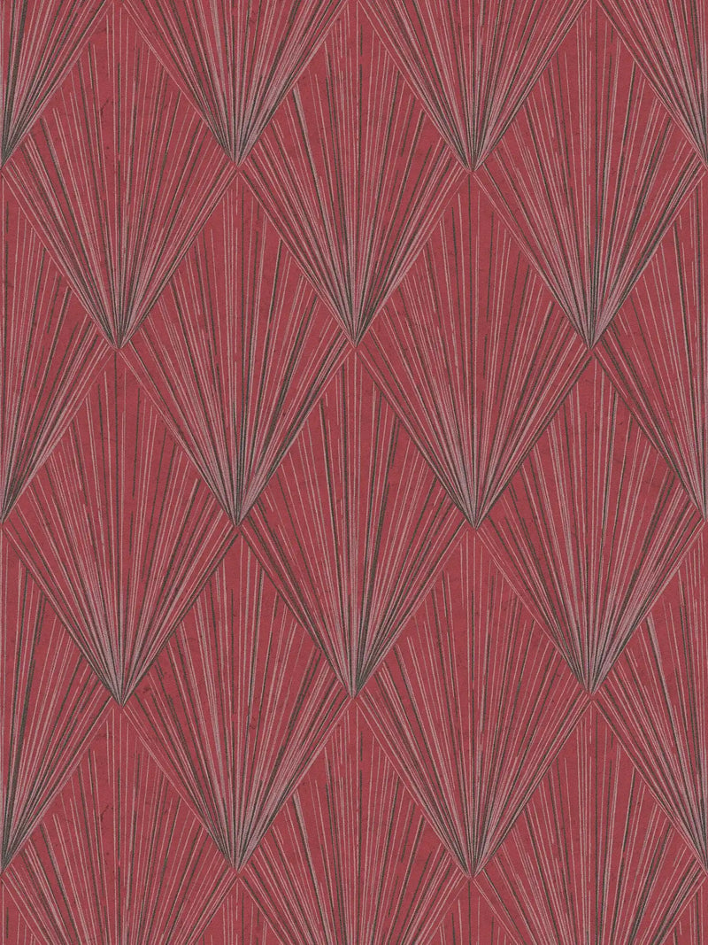 Sample - Metalic Moments Wallpaper - - Metallic/Red/Black