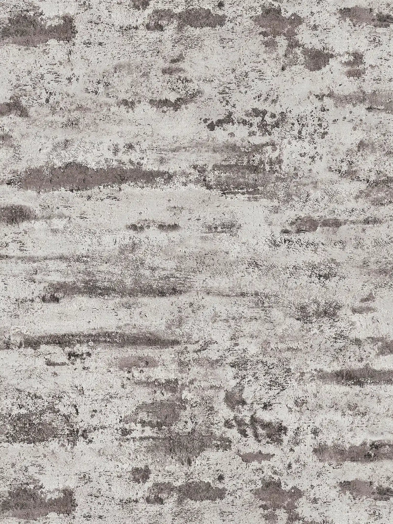 Sample - Tibo Grunge, rustic plaster look Wallpaper - Grey/black