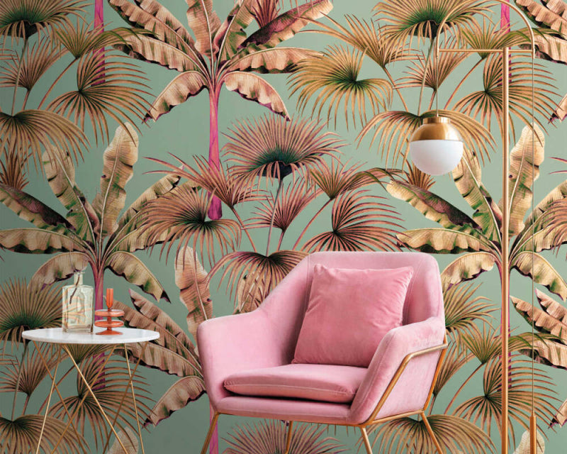 Miami Trees - Hybrid Wallpaper Mural