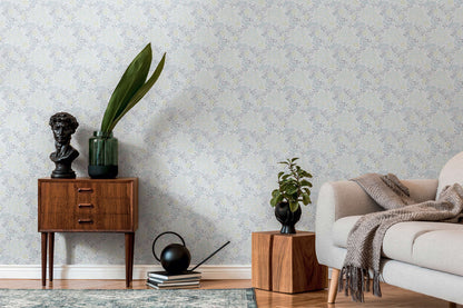 Seaweed Wallpaper - Green/Grey
