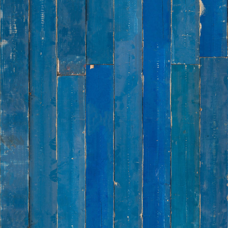 Piet Hein Eek 'Scrapwood Series' Wallpaper  - Blue Scrapwood - PHM36