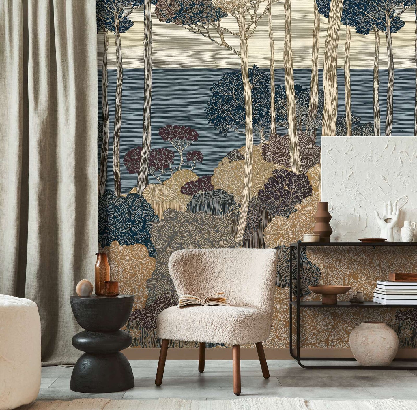The Wall 4 - Hybrid Wallpaper Mural - At Sea