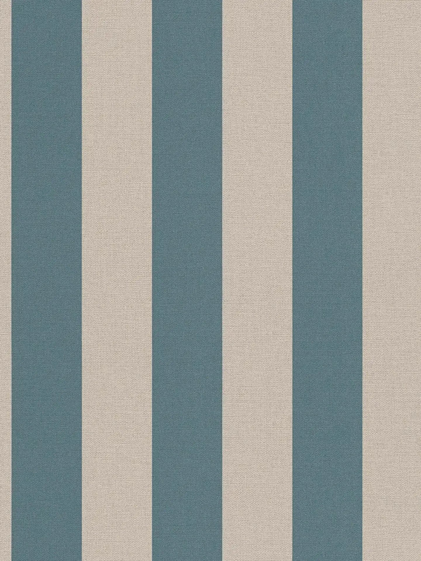 Bold Bands - Stripe Wallpaper - Blue